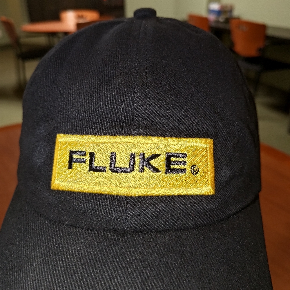 Fluke Embroidered Strapback Hat Cap - image 3